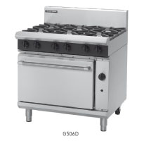 G506D, G506C, G506B, G506A GAS RANGE STATIC OVEN 900mm